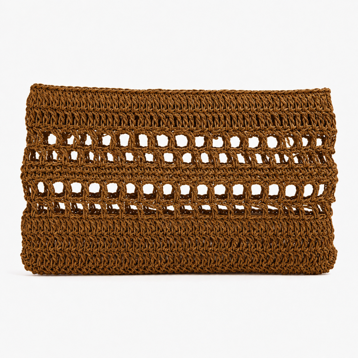 Kalea Clutch in Brown