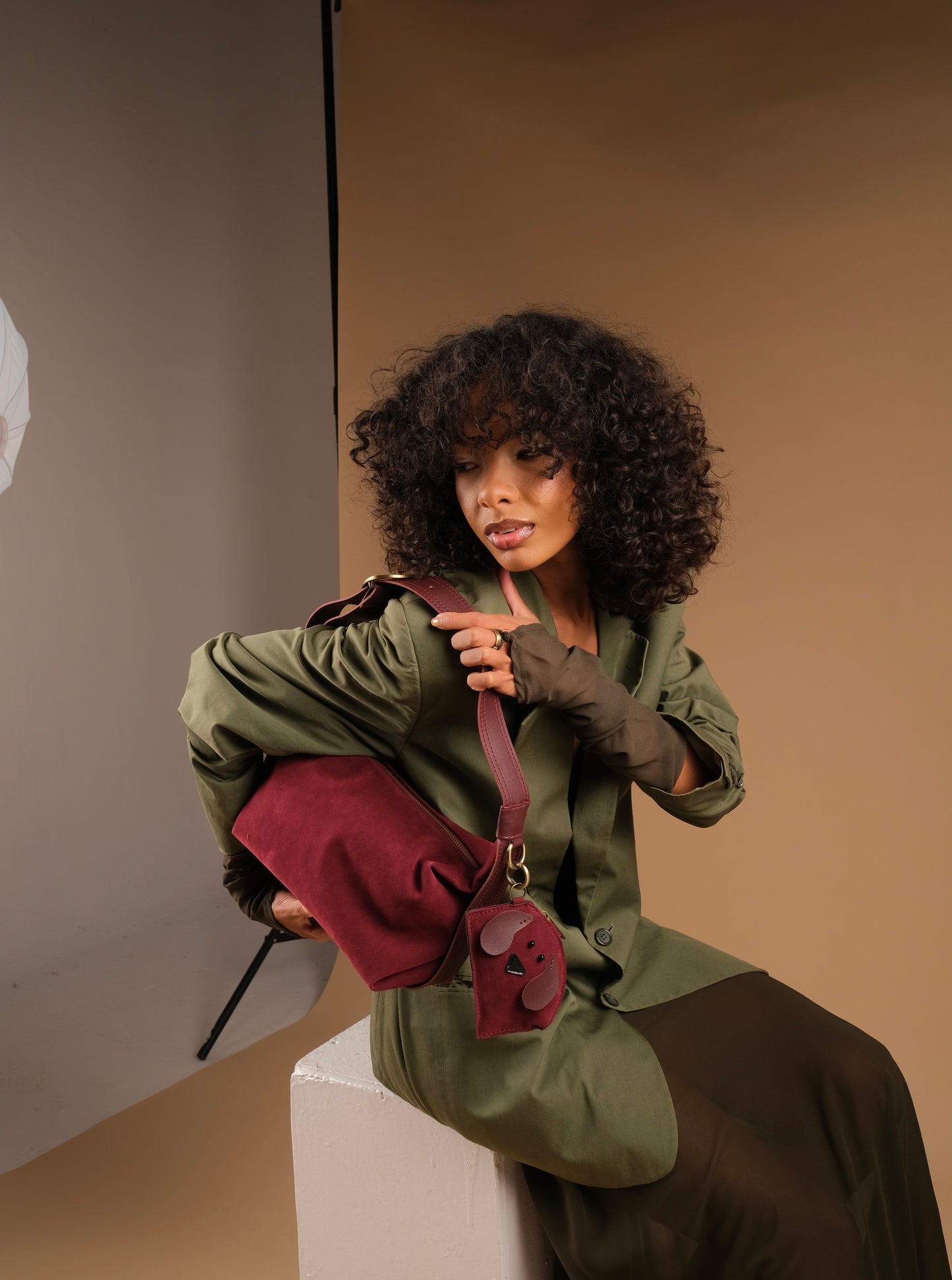 Kamila Bag In Burgundy