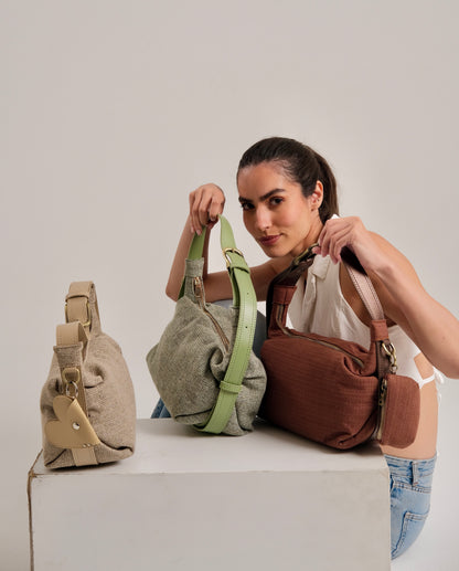 Kamila Bag In Sandy Beige