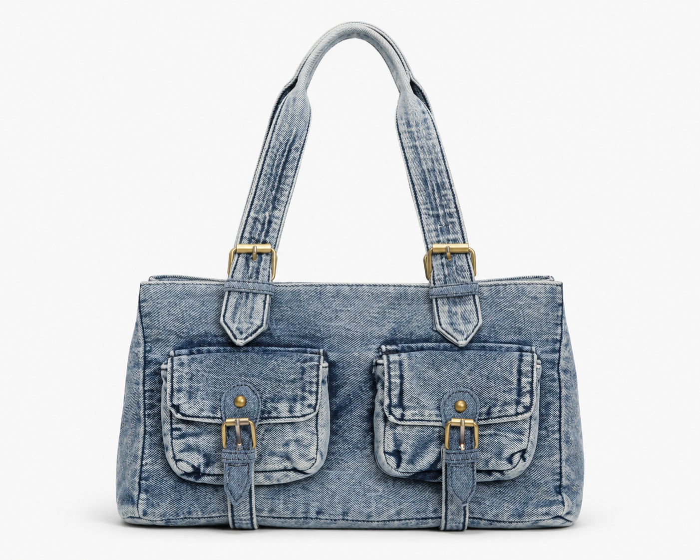 Karla Bag In Washed Denim+ Free matching charm (Limited Time)