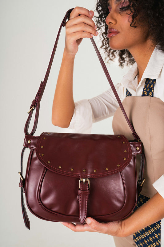 KÉRA Bag In Burgundy