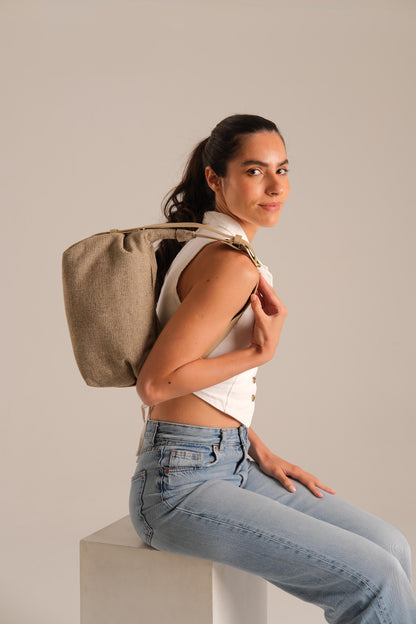 Kamila Bag In Sandy Beige